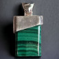 Pendentif Malachite Argent 925