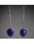 Boucles Lapis-lazuli Argent 925