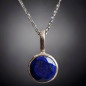 Pendentif Lapis-lazuli Argent 925 avec chaîne