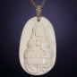 Pendentif Ivoire Amulette chinoise