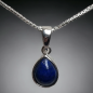 Pendentif Lapis-lazuli Argent 925 avec chaîne