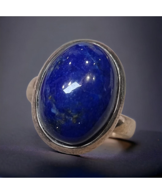 Bague Lapis-lazuli Argent 925 Taille 55+