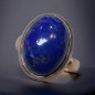 Bague Lapis-lazuli Argent 925 Taille 55+