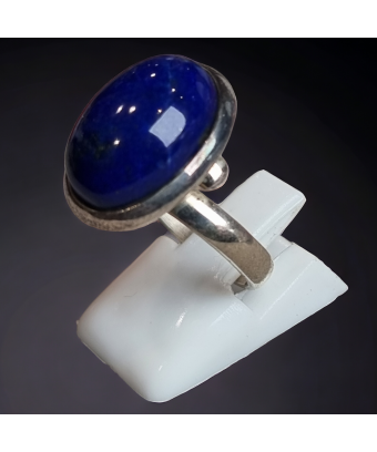 Bague Lapis-lazuli Argent 925 Taille 55+