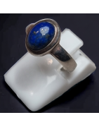 Bague Lapis-lazuli Argent 925 Taille 48