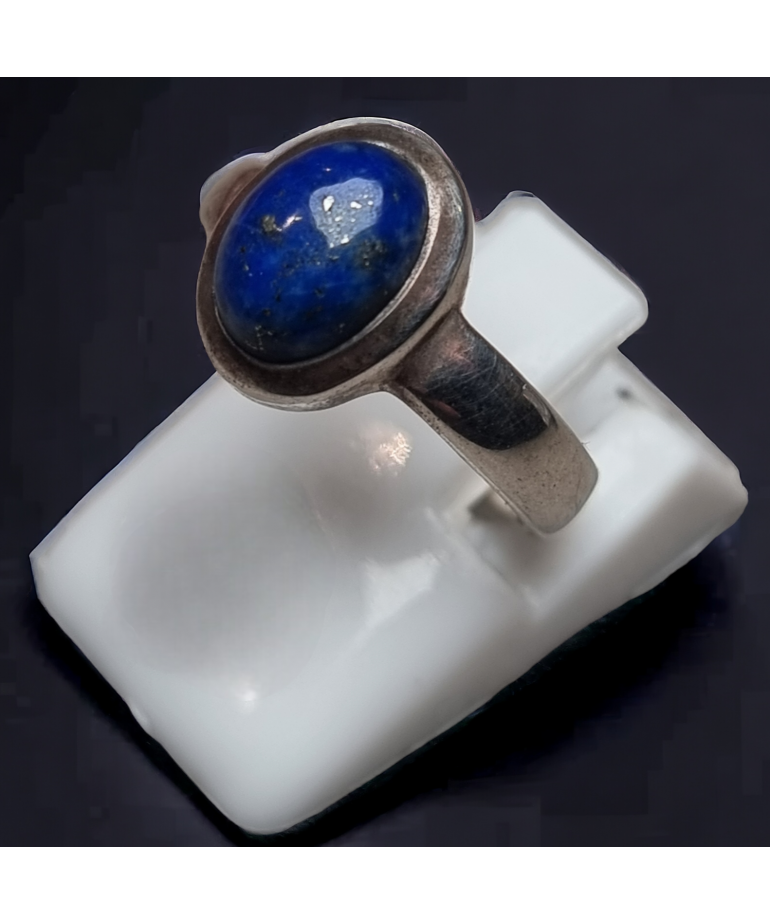 Bague Lapis-lazuli Argent 925 Taille 48