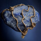 Bague Lapis-lazuli Laiton Taille 53