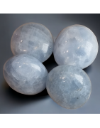 Galet Calcite bleue (s)