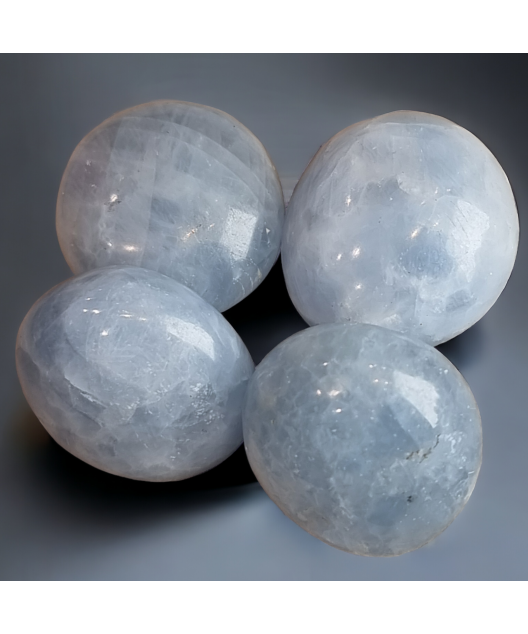 Galet Calcite bleue (s)