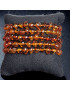 Bracelet Ambre cognac enfant baroque