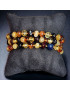 Bracelet Ambre Baltique Multicolore Bébé avec Fermoir Sécurisé