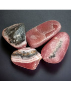 Pierre roulée Rhodonite