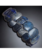 Bracelet Lapis-lazuli lamelles