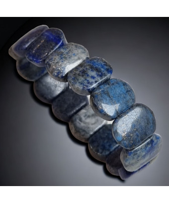 Bracelet Lapis-lazuli lamelles