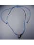 Pendentif Topaze Argent 925 sur cordon réglable