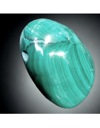 Pierre percée Malachite