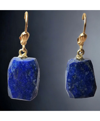 Boucles Lapis-lazuli...