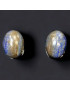 Boucles Lapis-lazuli à clips