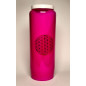 Bougie neuvaine rose
