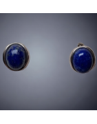 Boucles Lapis-lazuli Argent 925