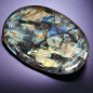 Pierre plate Labradorite