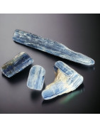 Pierre brute Cyanite bleue