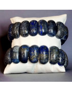Bracelet Lapis-lazuli lamelles