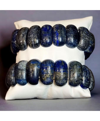 Bracelet Lapis-lazuli lamelles