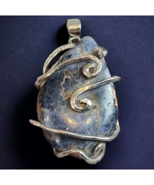 Pendentif Sodalite