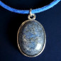 Pendentif Lapis-lazuli sur cordon réglable
