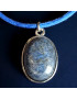 Pendentif Lapis-lazuli sur cordon réglable