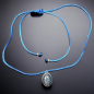 Pendentif Lapis-lazuli sur cordon réglable