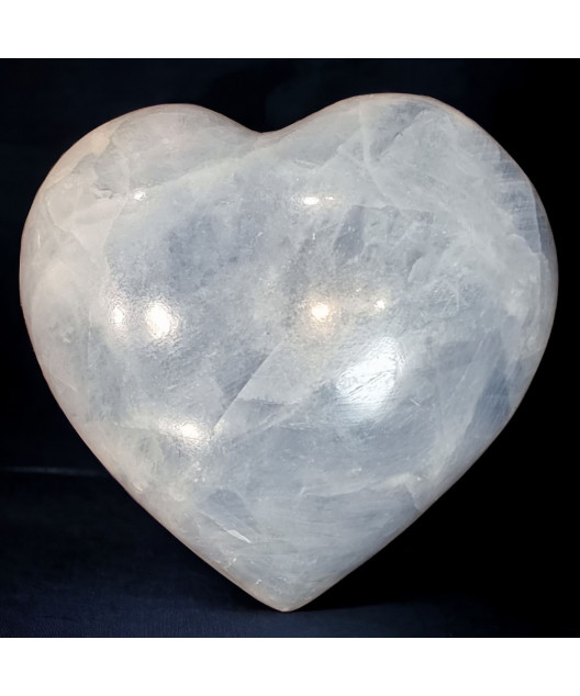 Cœur Calcite bleue