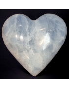 Cœur Calcite bleue