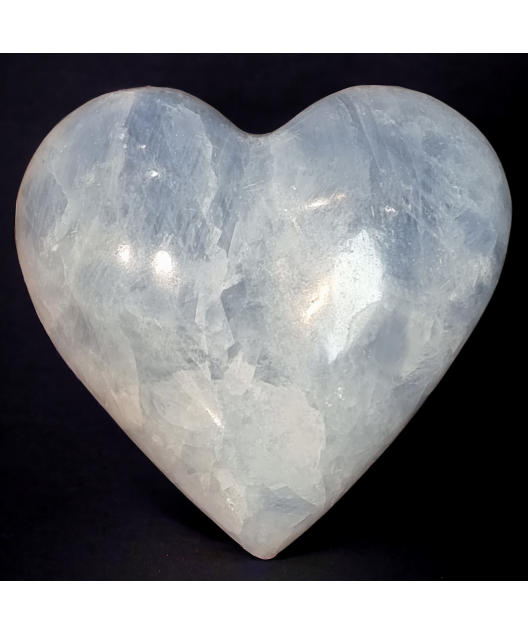 Cœur Calcite bleue