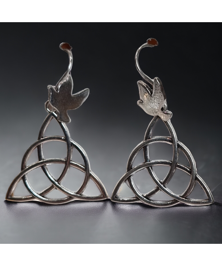 Boucles Nœud Celtique Acier inox