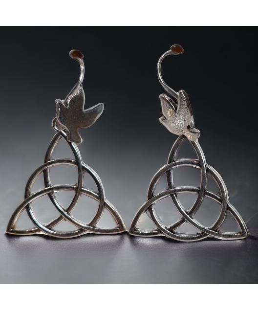 Boucles Nœud Celtique Acier inox