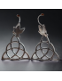 Boucles Nœud Celtique Acier inox
