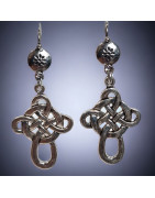 Boucles Nœud Celtique Acier inox