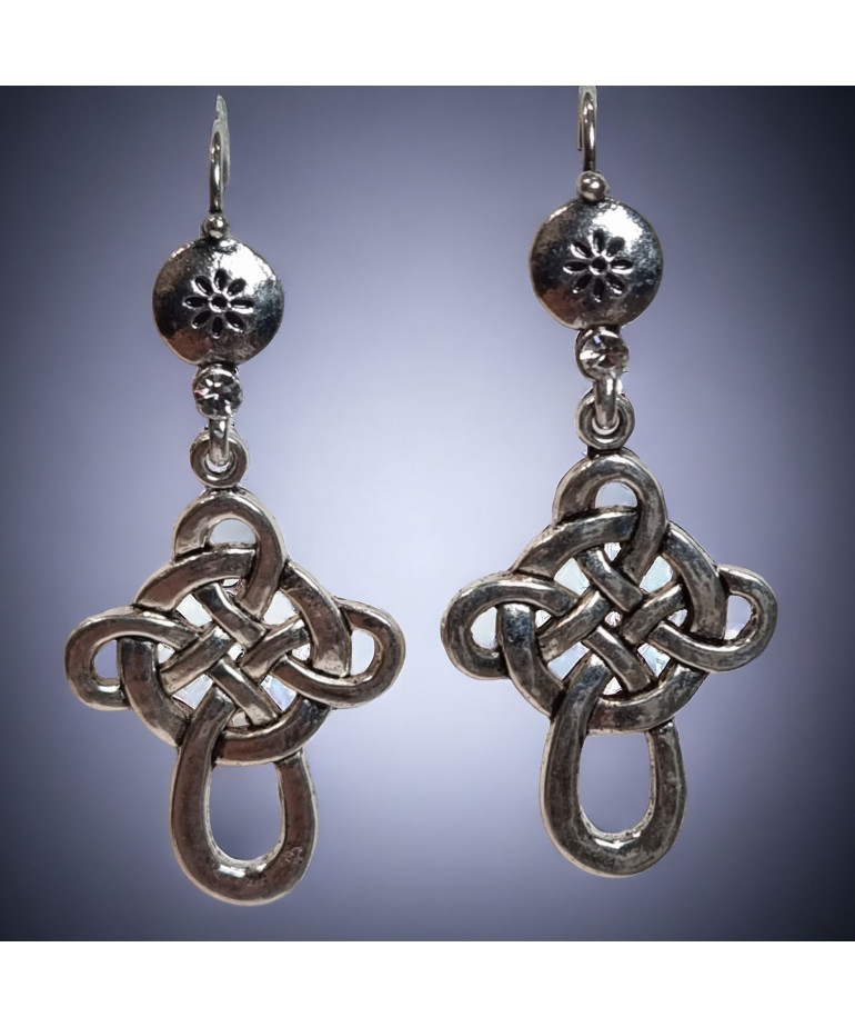 Boucles Nœud Celtique Acier inox