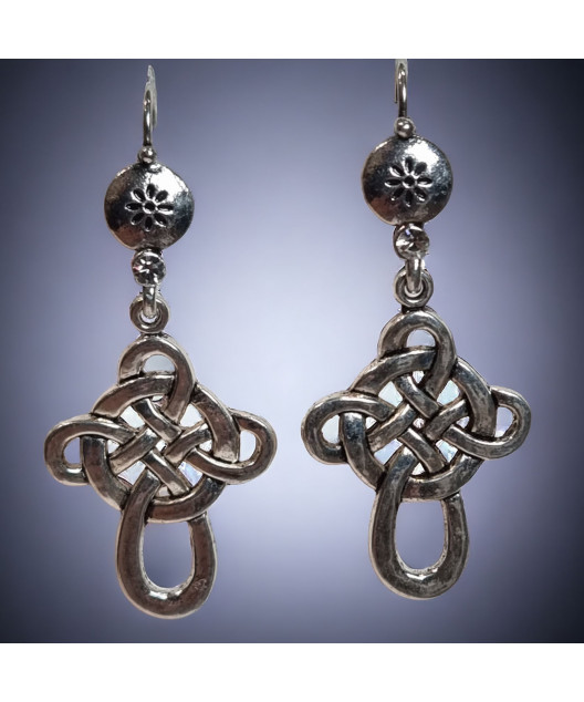 Boucles Nœud Celtique Acier inox