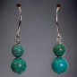 Boucles Turquoise Argent 925