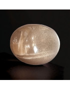 Pierre roulée Pierre de lune rose