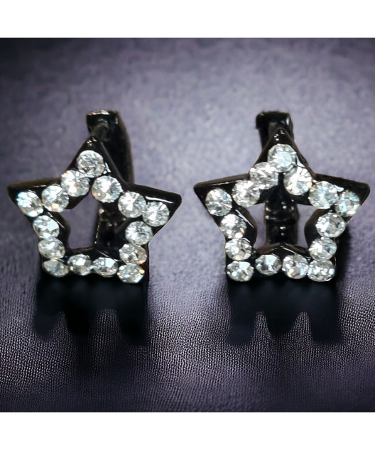 Boucles Zirconium Etoiles