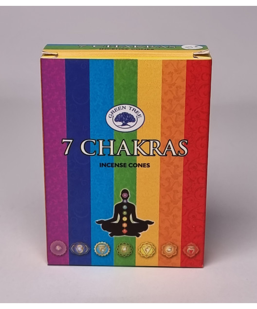 Encens cônes des 7 chakras