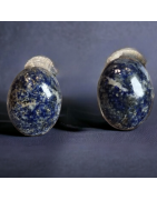 Boucles Lapis-lazuli à clips