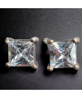 Boucles d'oreilles Cristal...