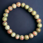 Bracelet Unakite Pierres rondes