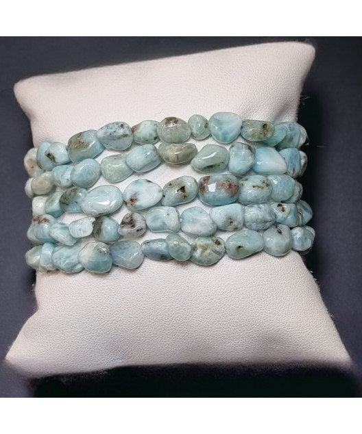 Bracelet Larimar Baroque 19cm