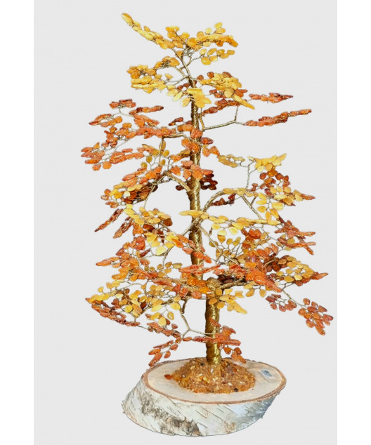 Arbre du bonheur Ambre multicolore GM